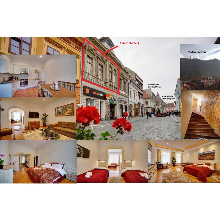 Casa De Vis, Brasov Old City Centre 아파트 외부 사진