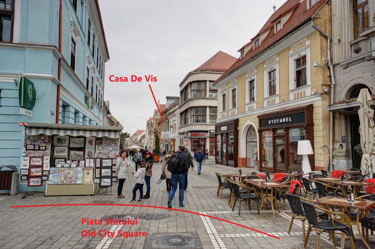 Casa De Vis, Brasov Old City Centre 아파트 외부 사진